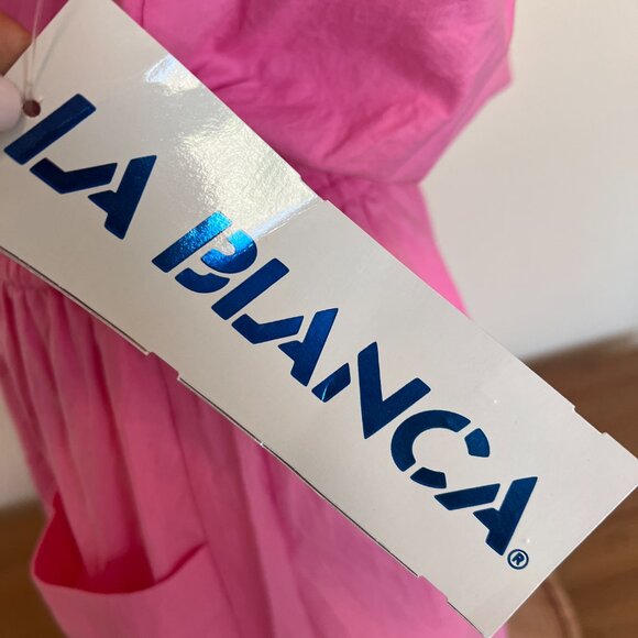80's NWT LA BLANCA - Pink Romper - Size Medium - Picture 11 of 13